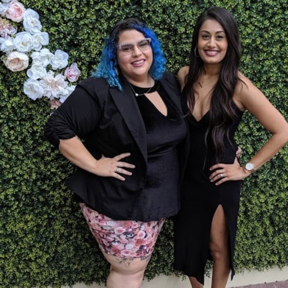 Torrid Black Velvet Halter Top - Picture 2 of 6